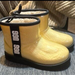 UGG Yellow Shearling Boots